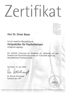 Elmar Basse | Hypnose Hamburg